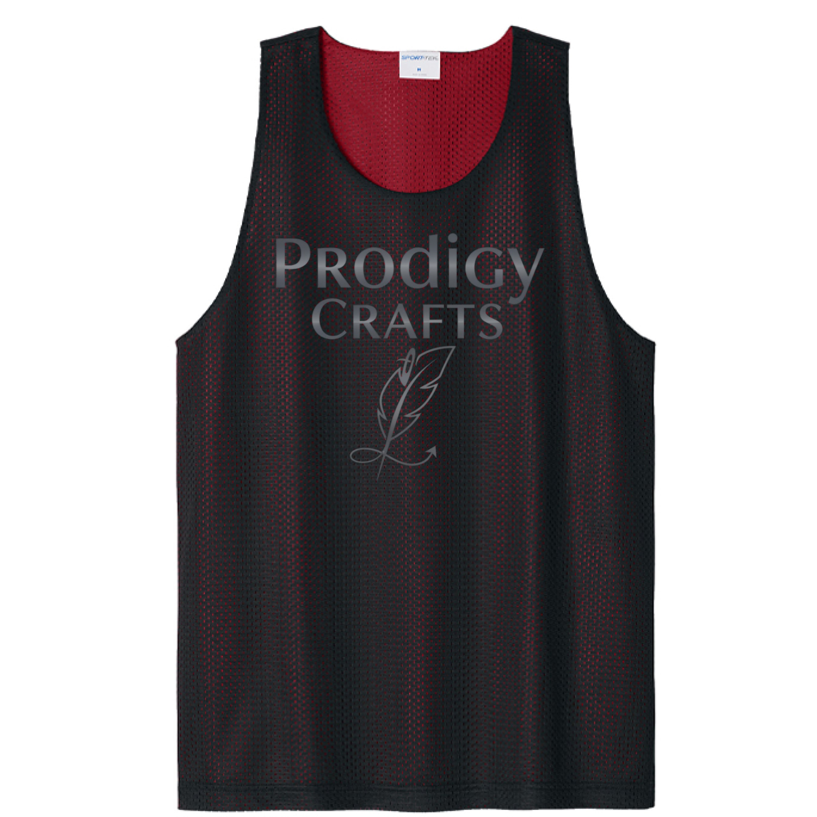 Black/ Deep Red - FRONT