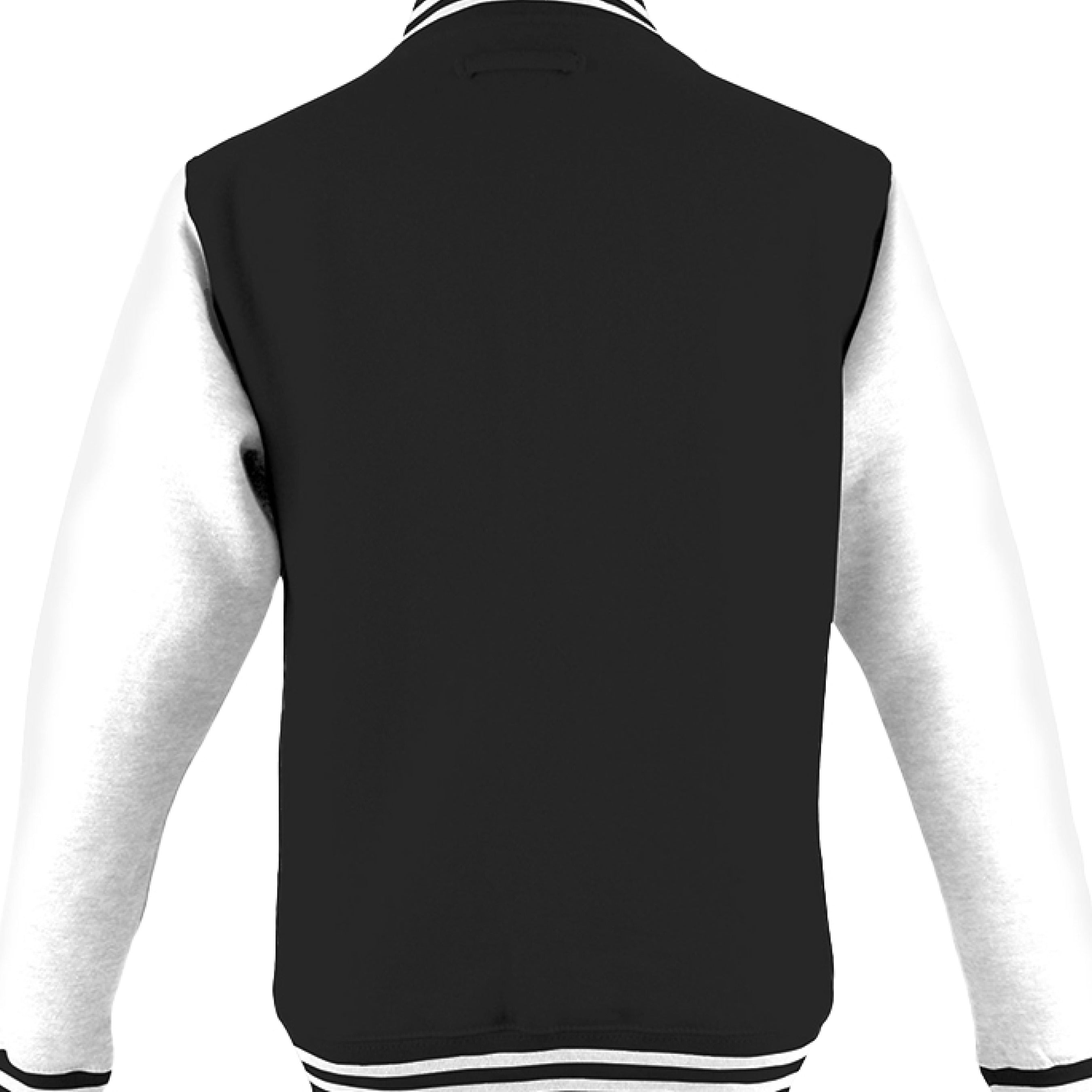 JET BLACK/ WHITE - BACK